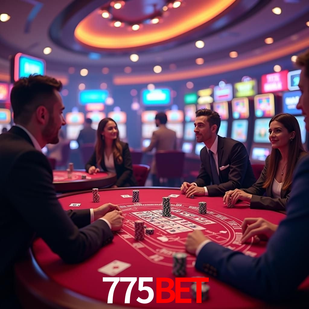 A Experiência Imersiva dos Cassinos Ao Vivo no 775bet